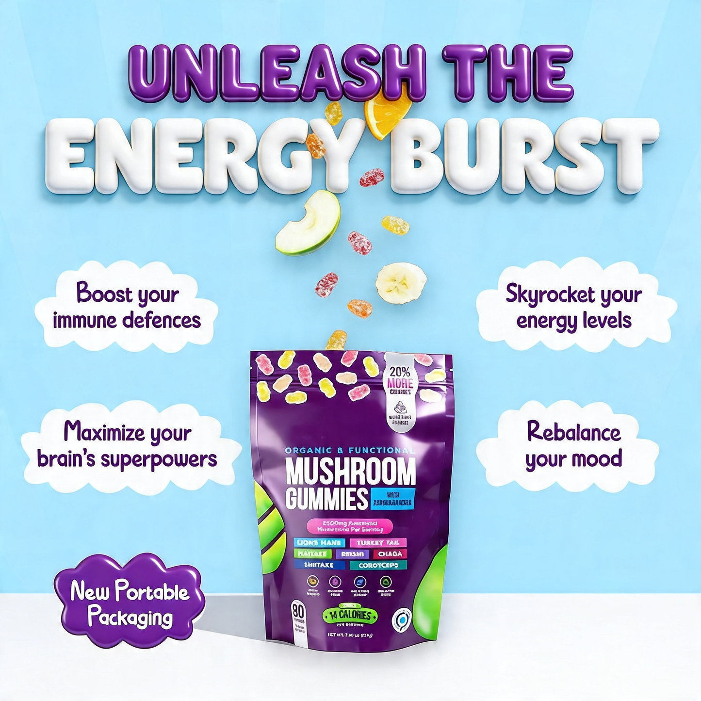 VitaMax™ - Functional Mushroom Gummies