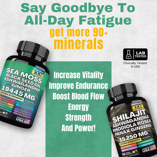 VitaMax™ Shilajit & Sea Moss