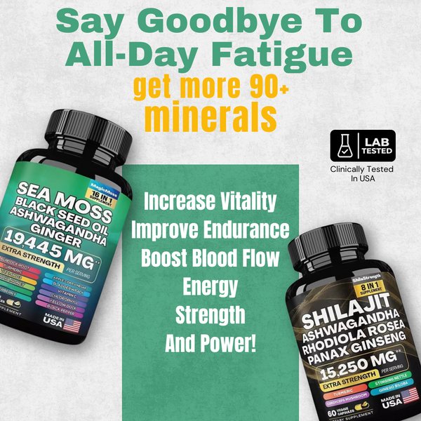 VitaMax™ Shilajit & Sea Moss