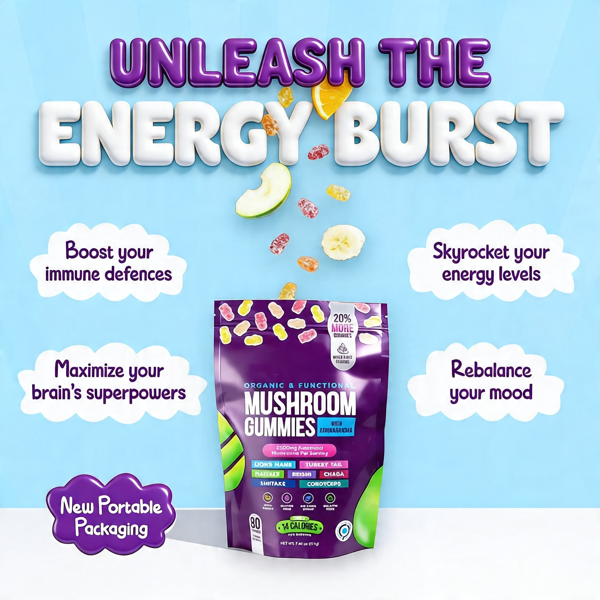 VitaMax™ - Functional Mushroom Gummies
